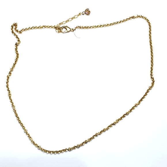 Signed LizPaiacios S.F. Liz Palacios Gold Toned Necklace Fashion Jewelry - Picture 1 of 3